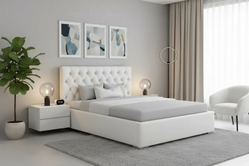 Мягкая кровать Белла