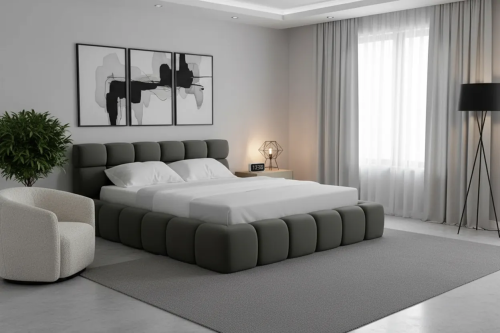 Мягкая премиальная кровать Кристи