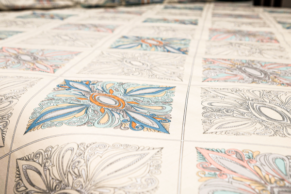 Комплект постельного белья "Ромб"